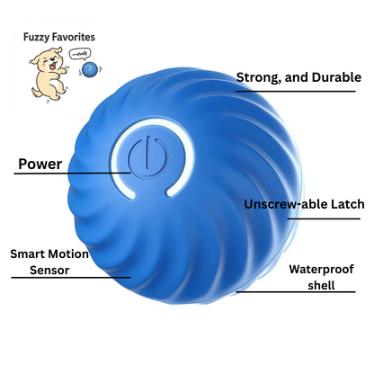 Dog Smarts Bouncing Ball Automatic Rolling Cats Ball Toy Interactive Dog Toys Pet Training Dog Interactive Toys For Dogs Home